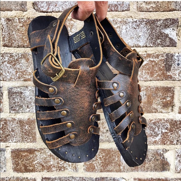 Goodyear Handmade Distressed Fisherman Sandals - Picture 6 of 8
